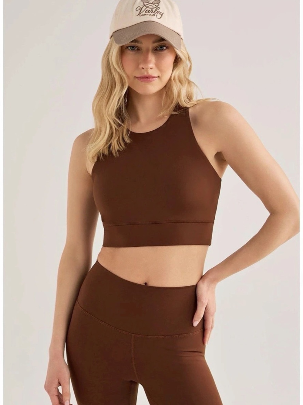 NWT Varley Bea Freesoft racer back bralette M